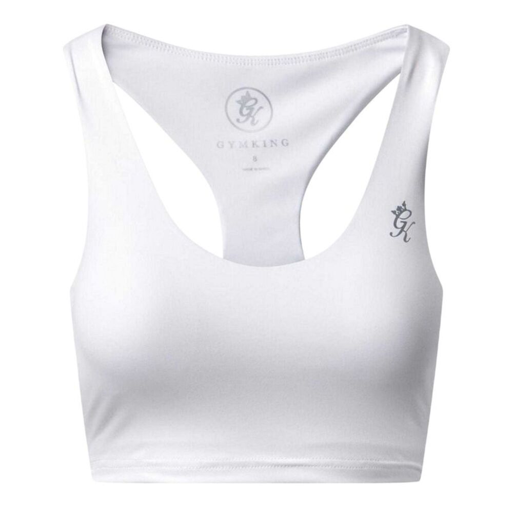 Gym King Womens/Ladies 365 Sports Bra / White